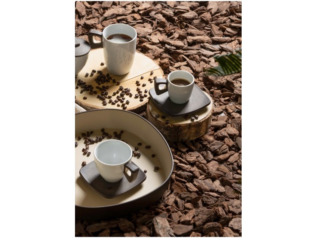 Bioamo, vassoio caffè 29,3x29,3xh5,5 cm