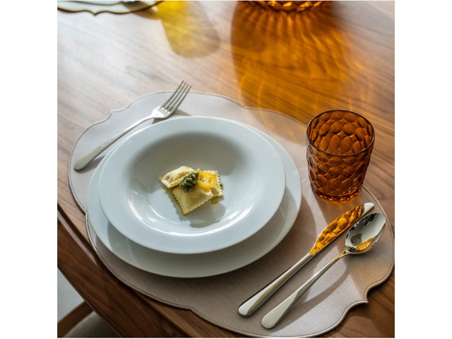 Placemats, tovaglietta flowers - bianco