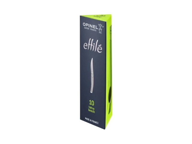 Coltello n°10 effilè faggio