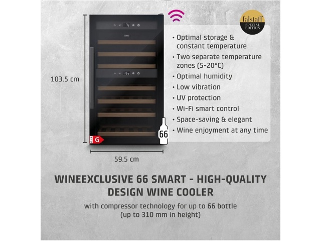 Cantinetta frigo wineexclusive 66 smart