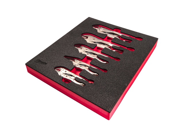 Set pinze autobloccanti in modulo morbido - 5 pezzi