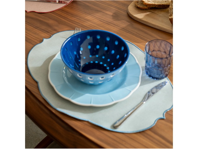 Placemats, tovaglietta flowers - azzurro