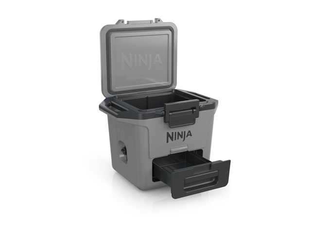Ghiacciaia rigida ninja frostvault 28l - grigio ardesia