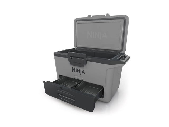Ghiacciaia rigida ninja frostvault 47l - grigio ardesia
