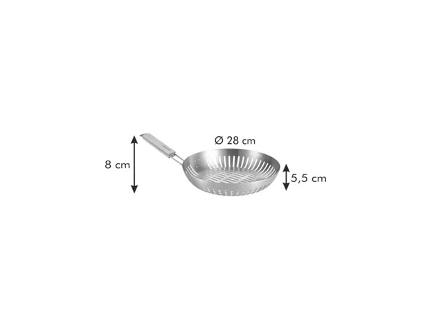 Padella per barbecue Ø 28 cm Padella per barbecue Ø 28 cm