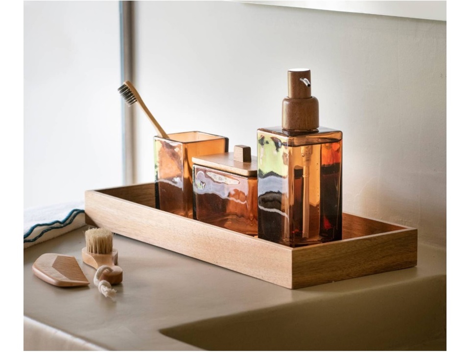 Piatto Da Portata KESPER In Marmo, Grigio, Altezza: 10 Mm