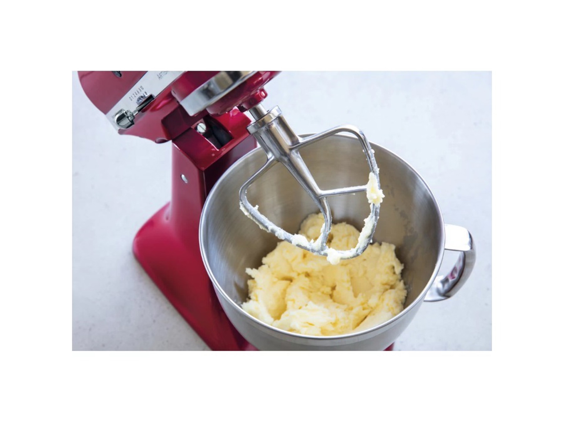 Frusta Piatta KitchenAid Classic In Acciaio Inox - 29 Cm, Manico Ergonomico, Lavastoviglie, Per Salse, Uova In Camicia E Pastelle - 3